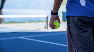 サーブまでのルーティン