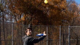 高いバックボレーの打ち分け