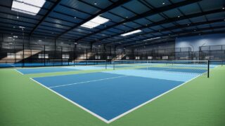 キリオスがピックルボール挑戦?