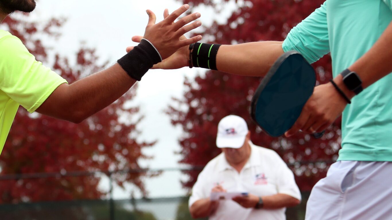 仰天!ラリー中に左右スイッチ
